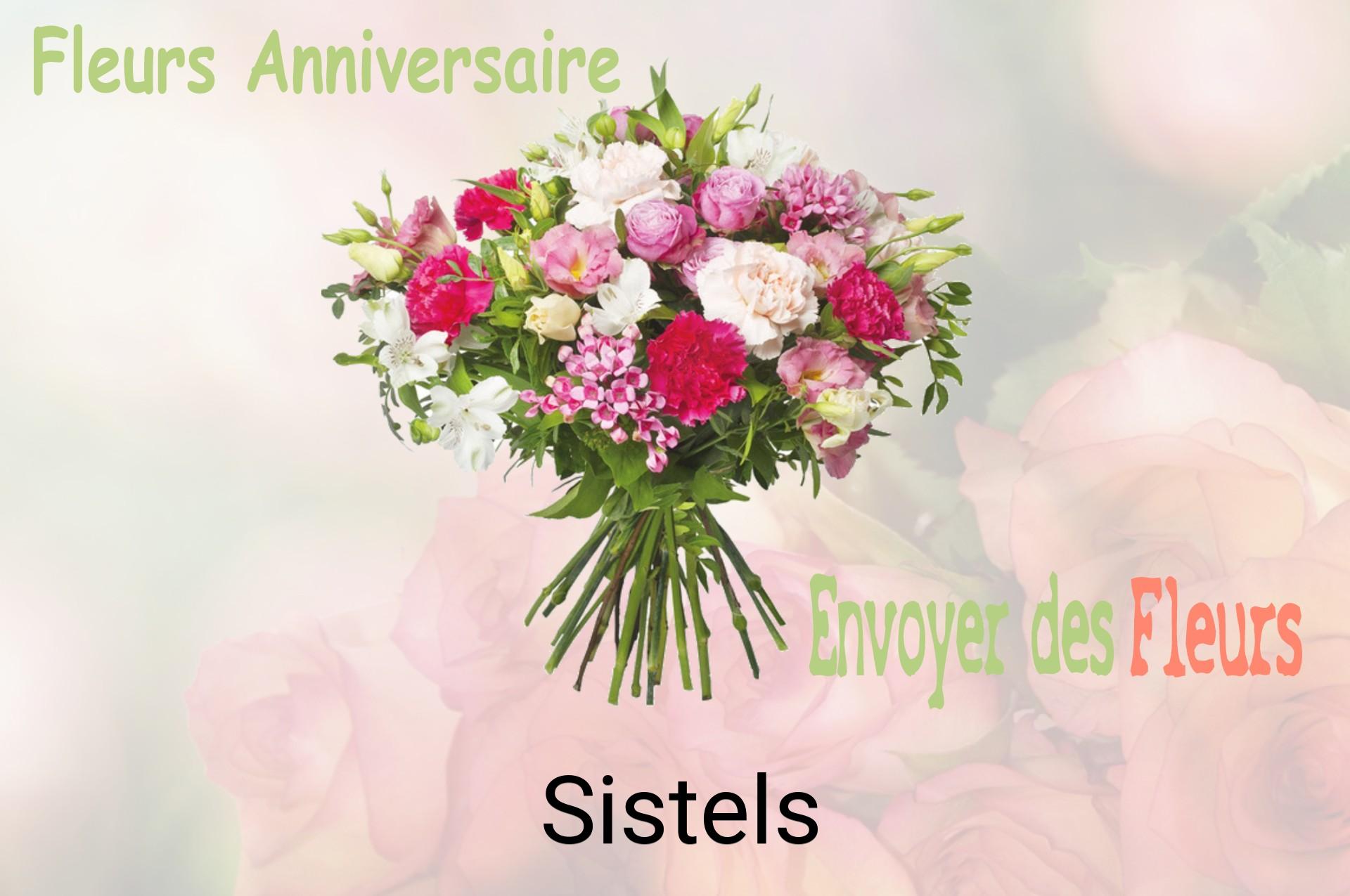 Bouquet de fleurs d’anniversaire livré à Sistels